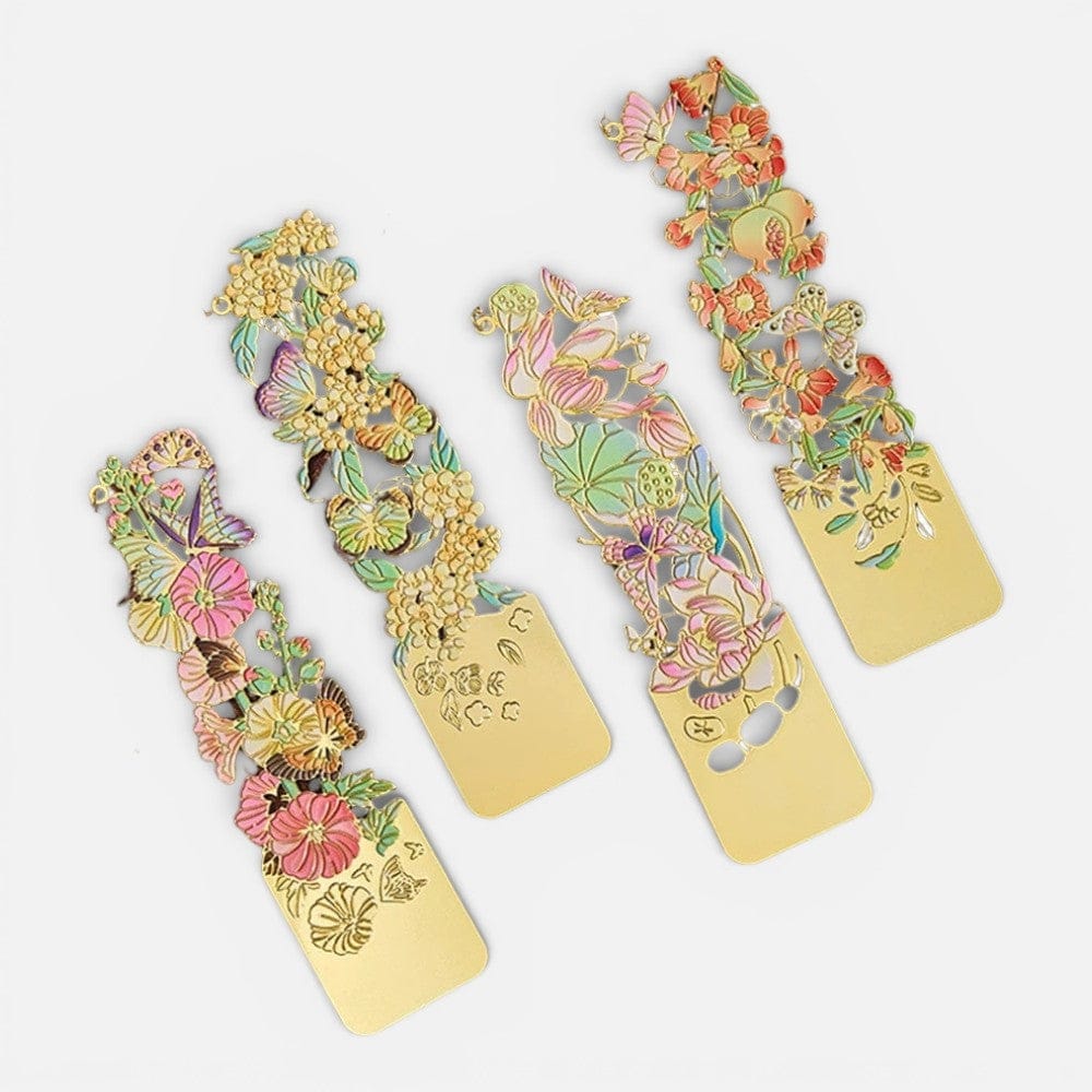 Marque Page Fleur Chinoise