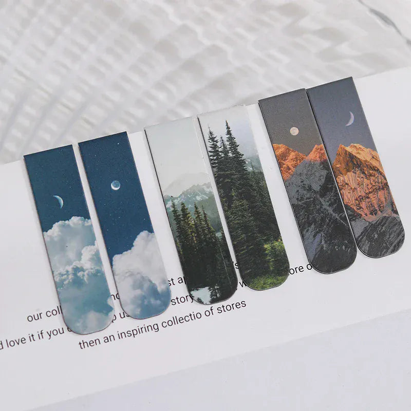 Marque Page Paysage Minimaliste