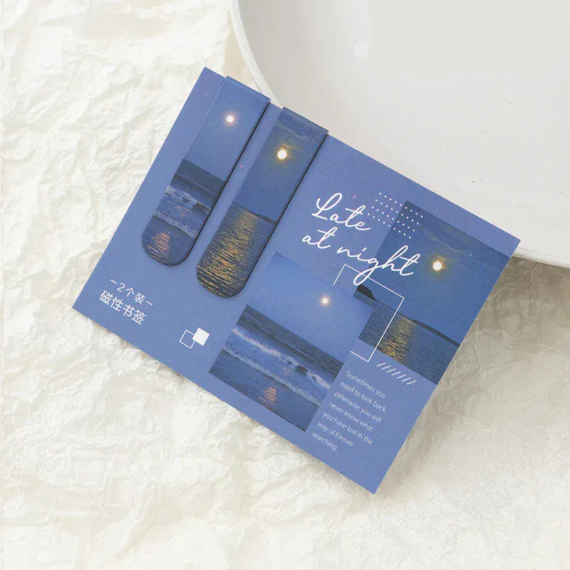 Marque Page Paysage Minimaliste