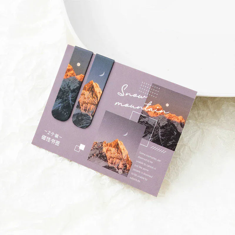Marque Page Paysage Minimaliste