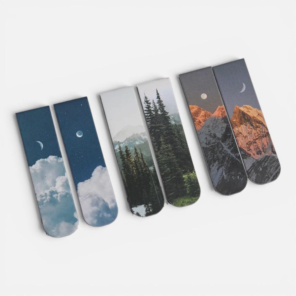 Marque Page Paysage Minimaliste