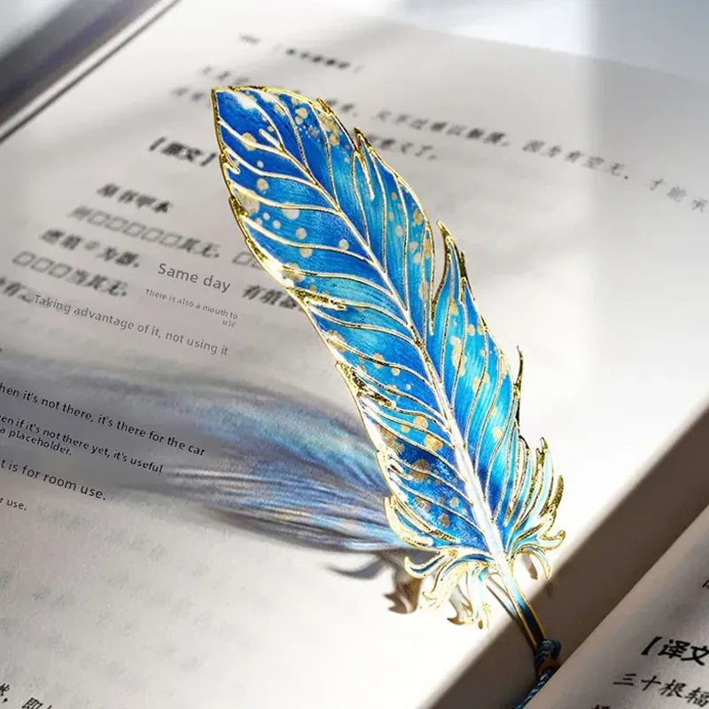 Marque Page Plume Vintage