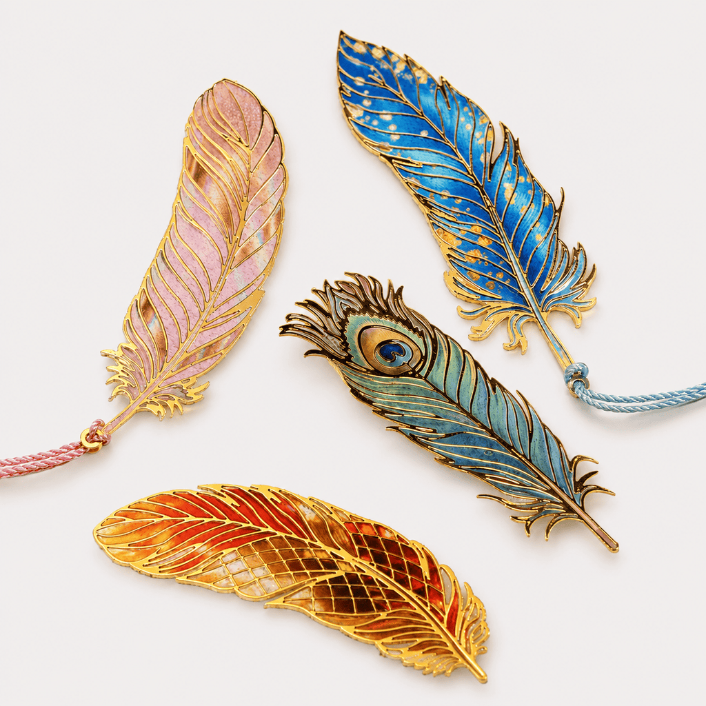 Marque Page Plume Vintage