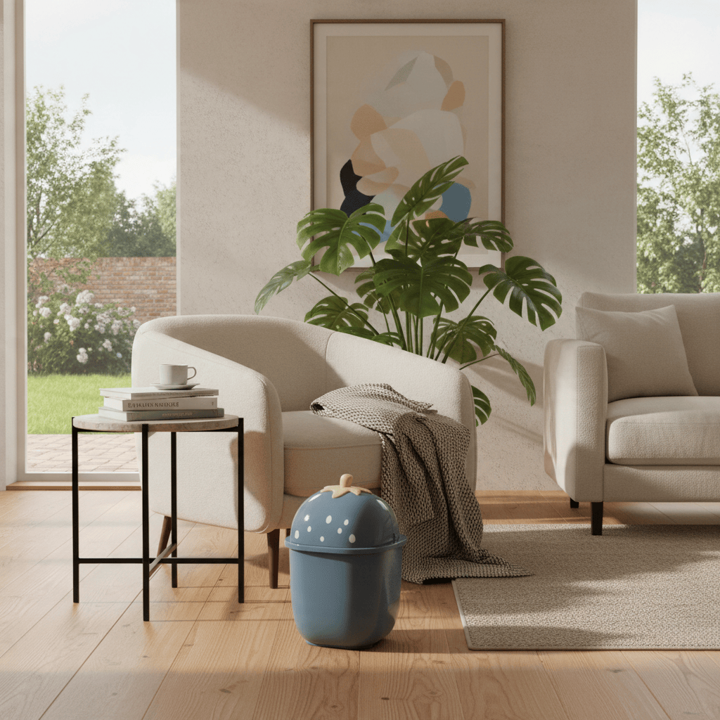 Petite Poubelle Design Fruit Ludique