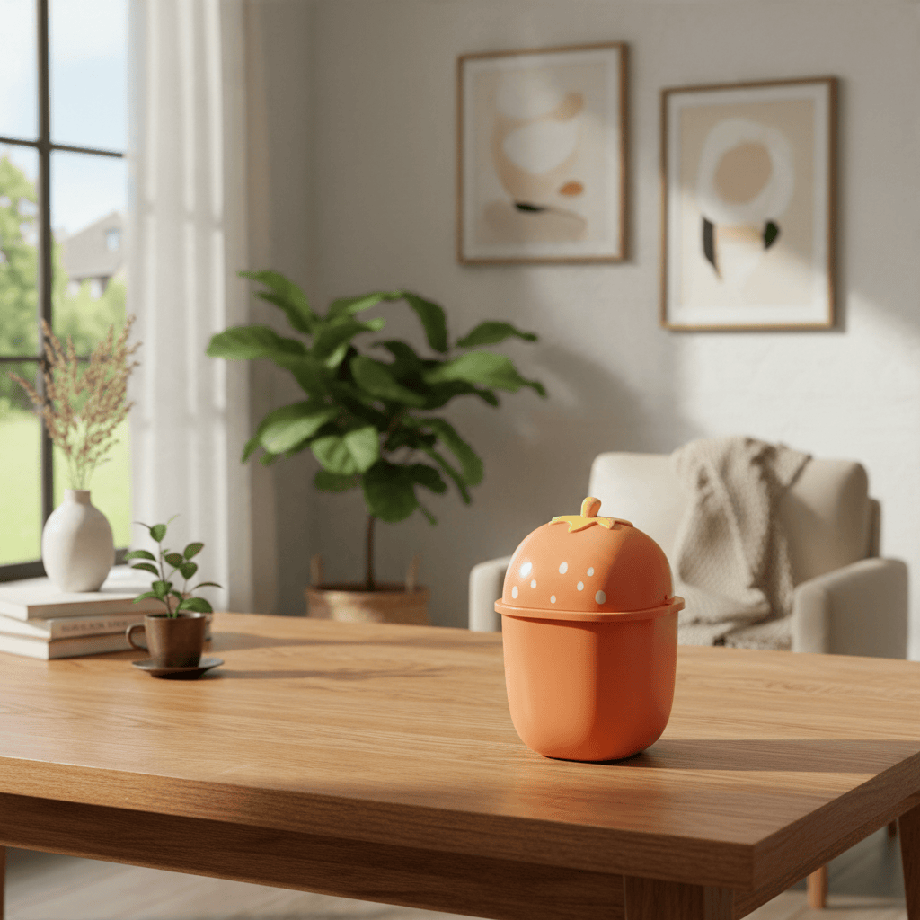 Petite Poubelle Design Fruit Ludique
