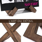Porte Livre Bois