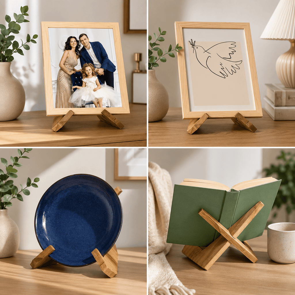 Porte Livre Bois