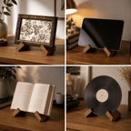 Porte Livre Bois