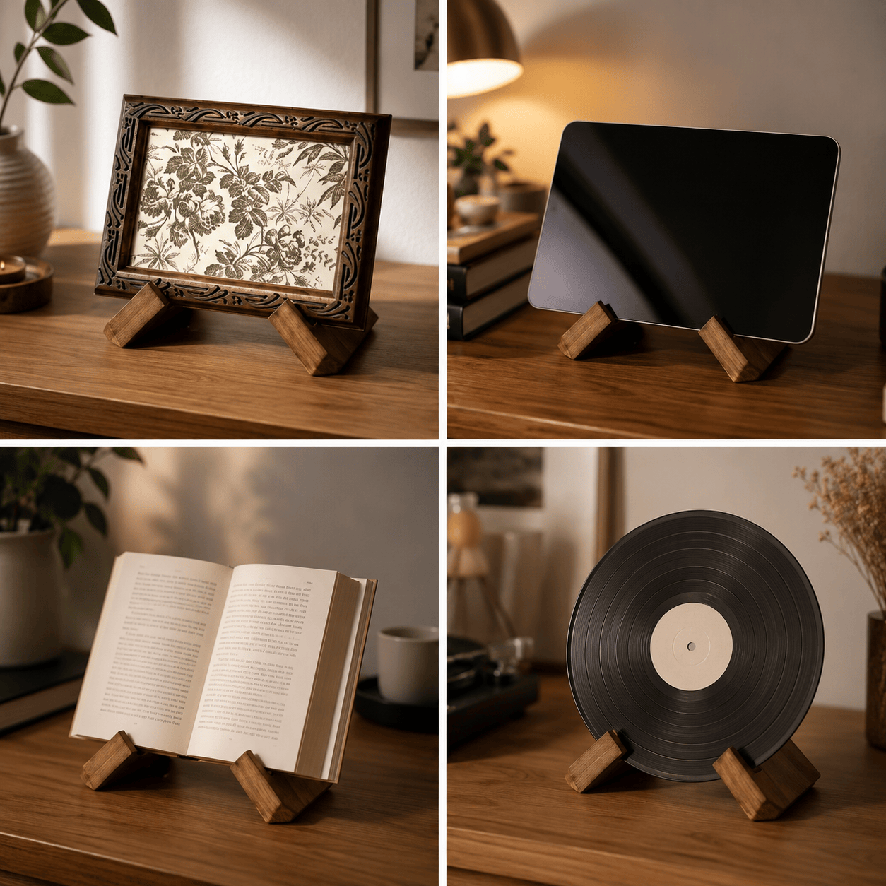 Porte Livre Bois