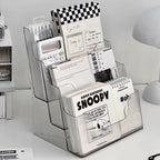 Porte Livre Brochure Transparent