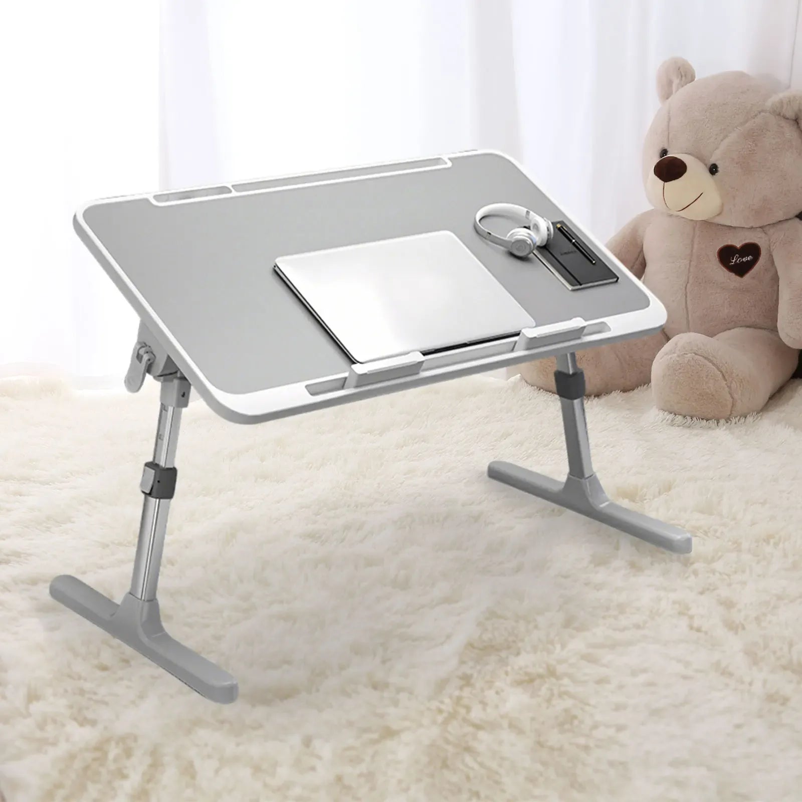 Porte Livre de Lit Ajustable
