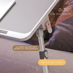 Porte Livre de Lit Ajustable