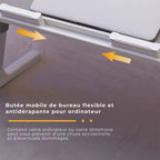 Porte Livre de Lit Ajustable