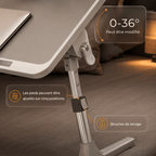 Porte Livre de Lit Ajustable