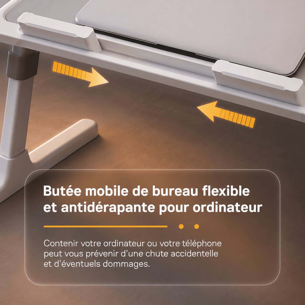 Porte Livre de Lit Ajustable