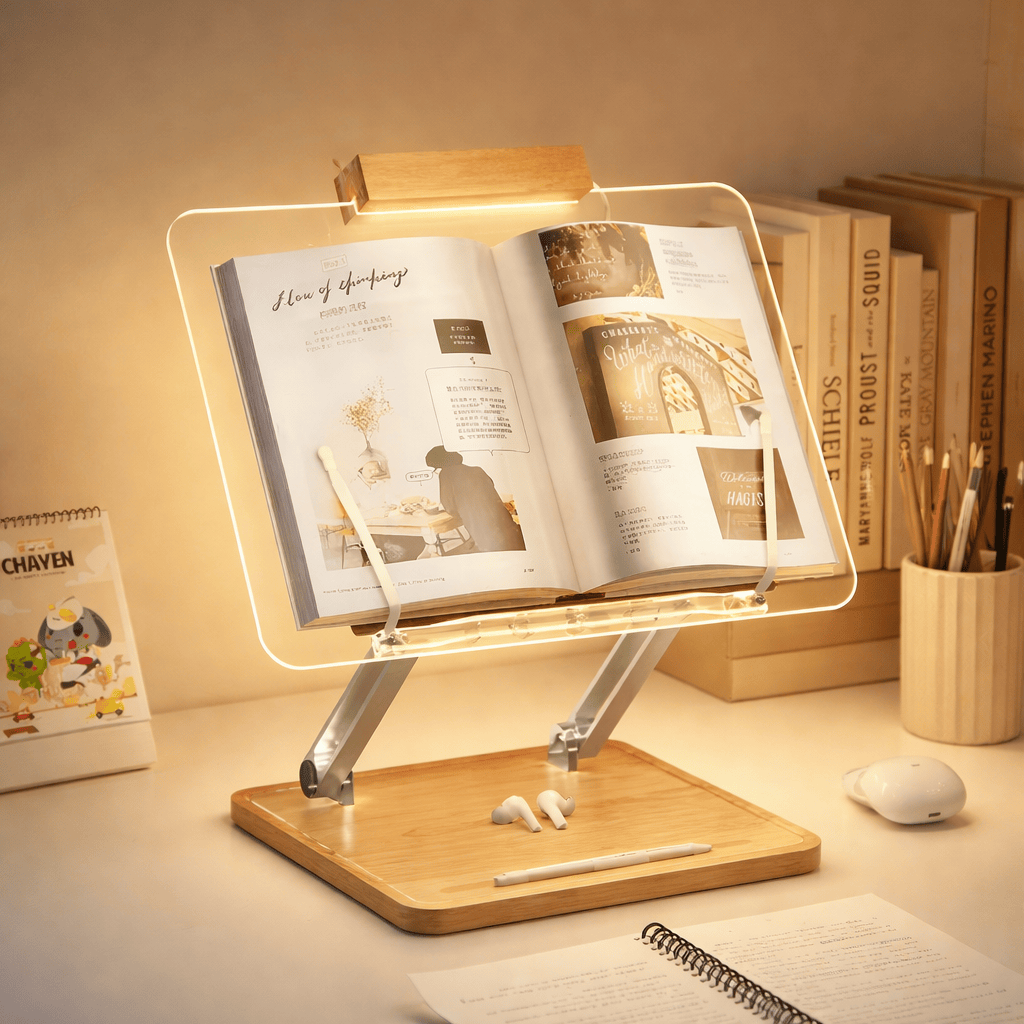 Porte Livre Design Transparent