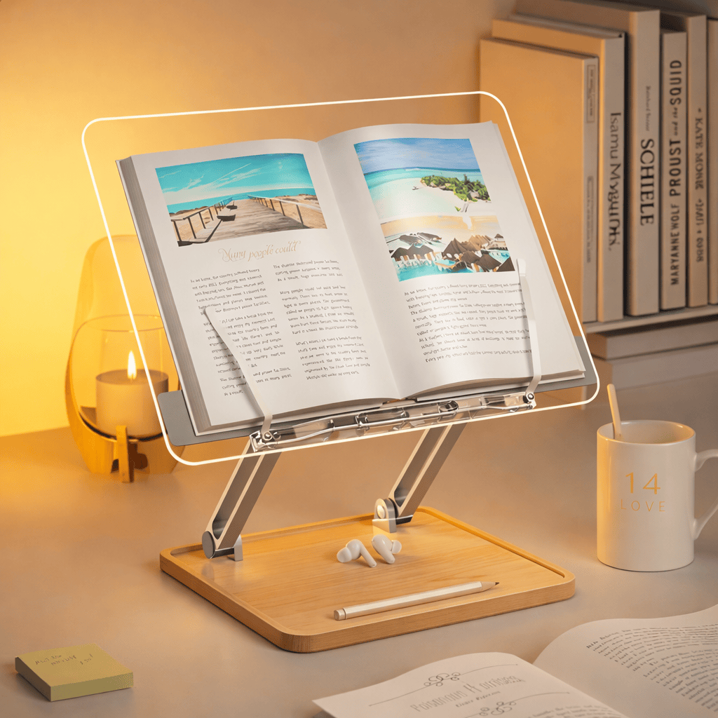 Porte Livre Design Transparent