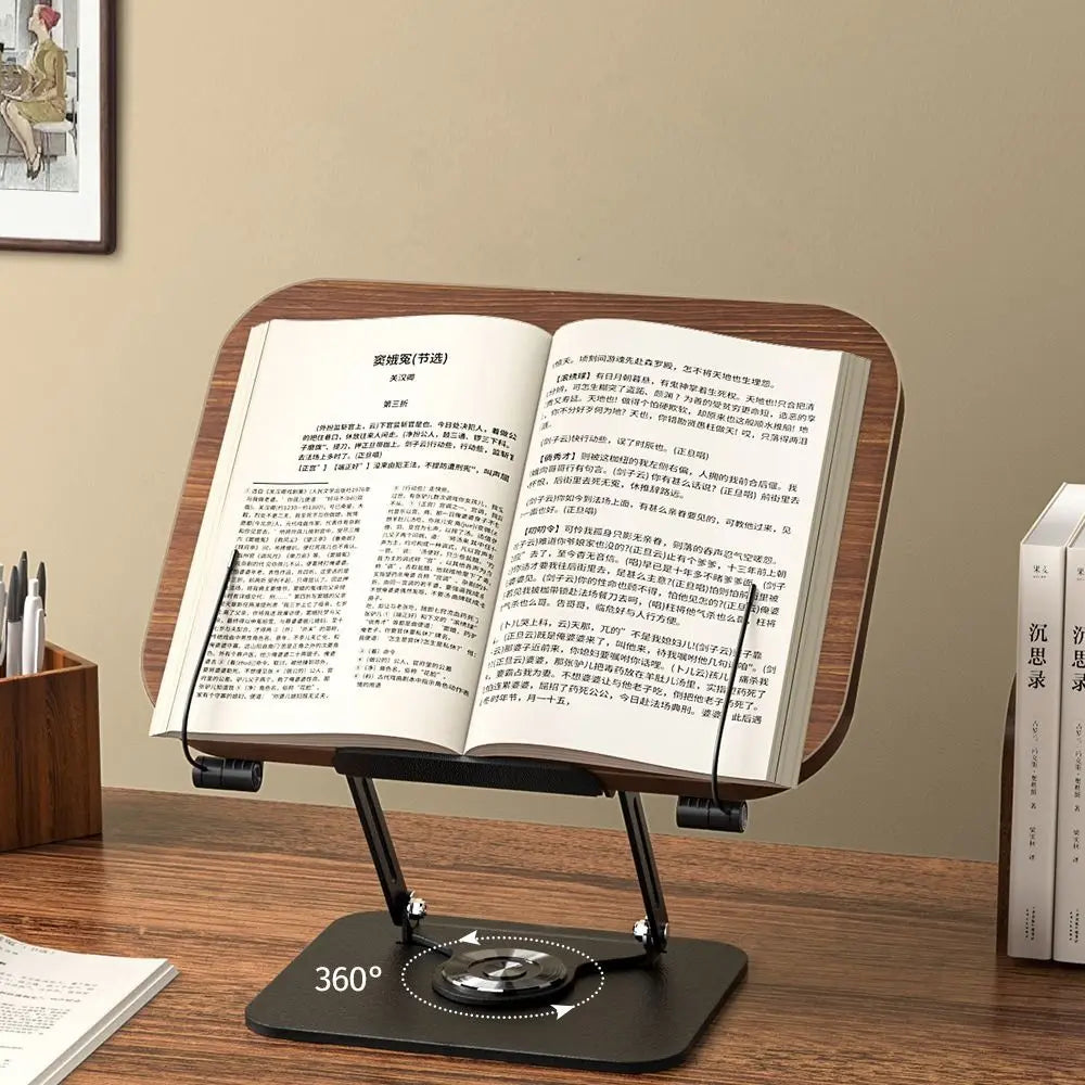 Porte Livre en Bois Pliable