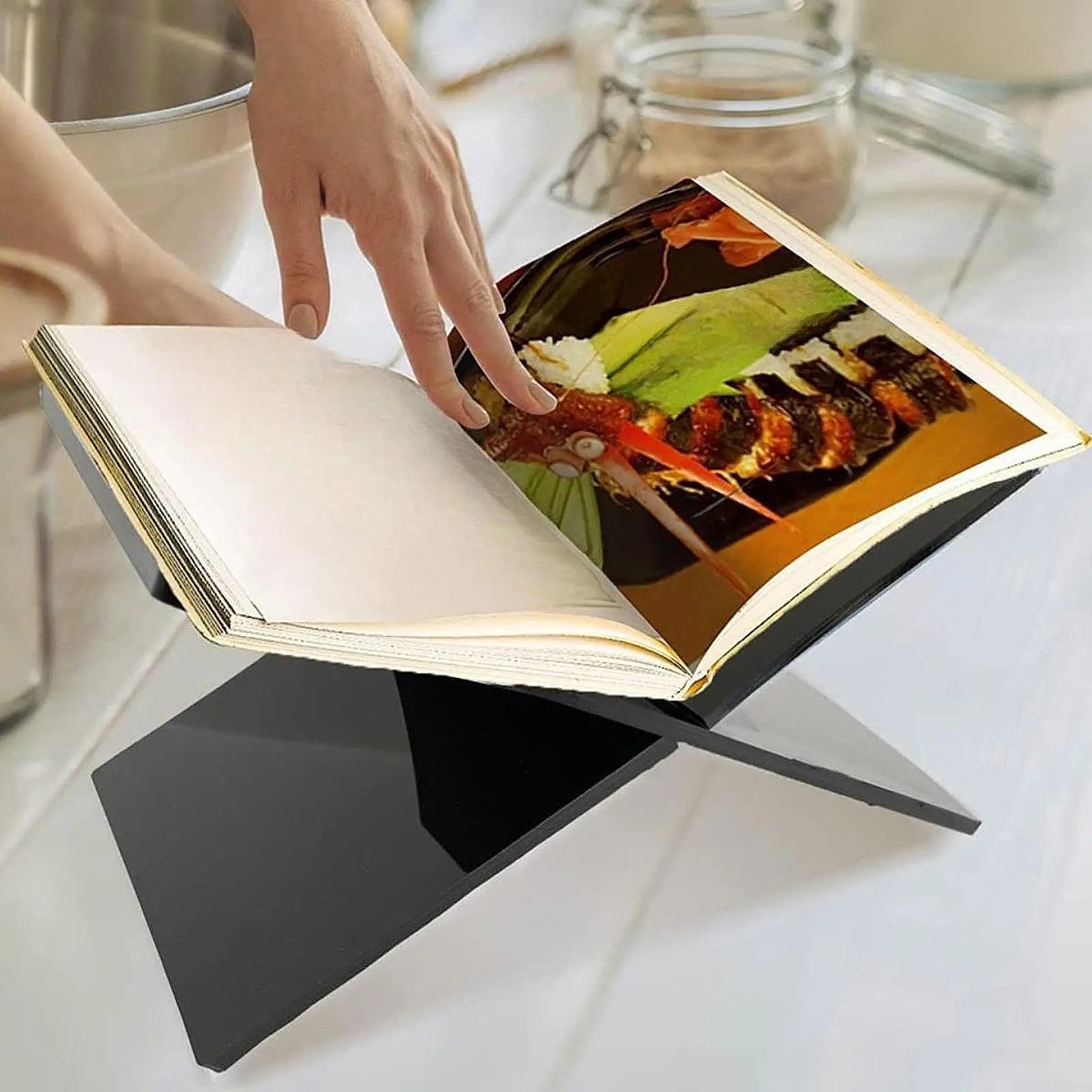 Porte Livre en Forme X