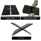 Porte Livre en Forme X