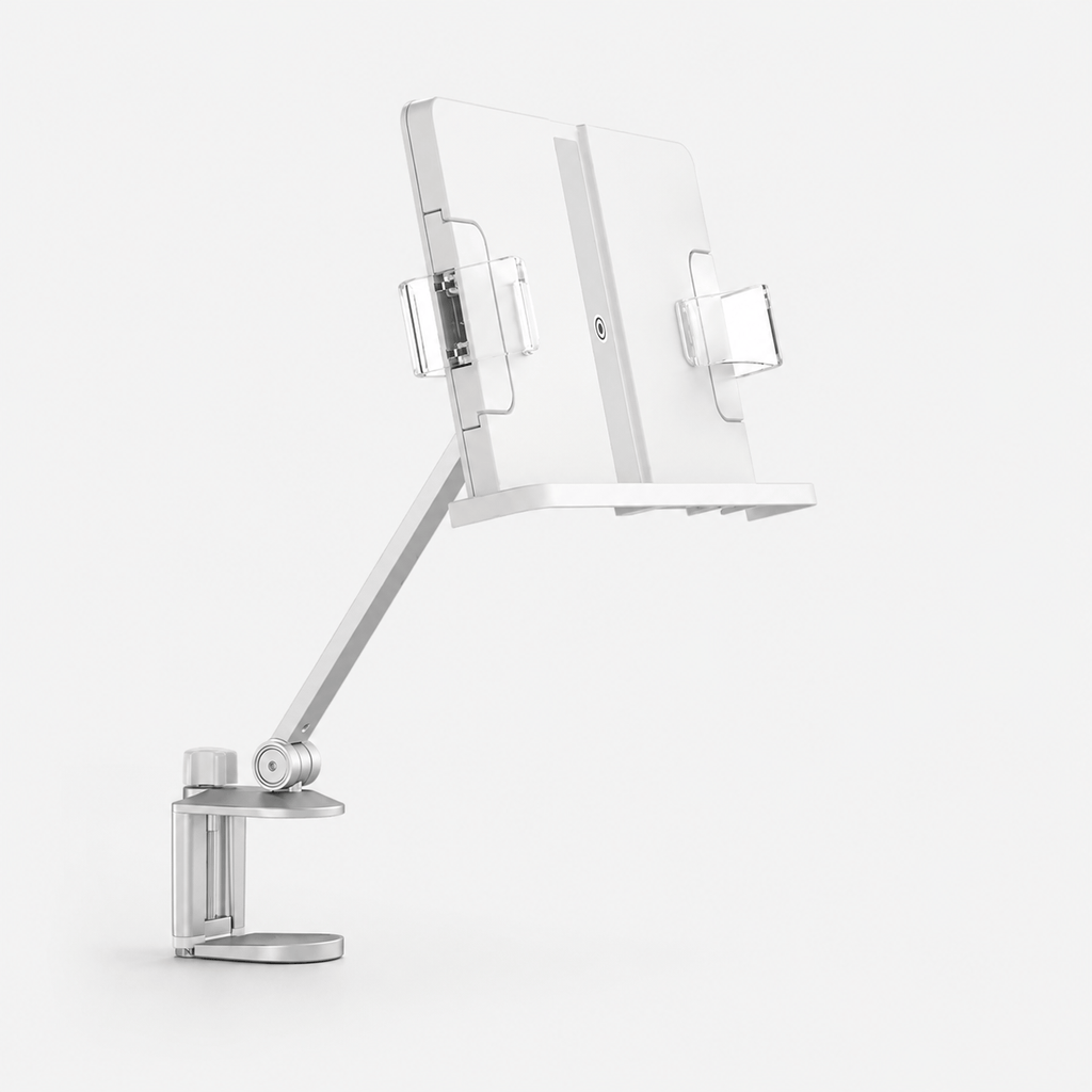 Porte Livre Fixation Bureau Flexible
