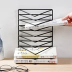 Porte Livre Moderne Métal Accordéon