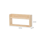Porte Livre Mural Étagère en Bois