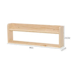 Porte Livre Mural Étagère en Bois