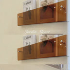 Porte Livre Mural Transparent