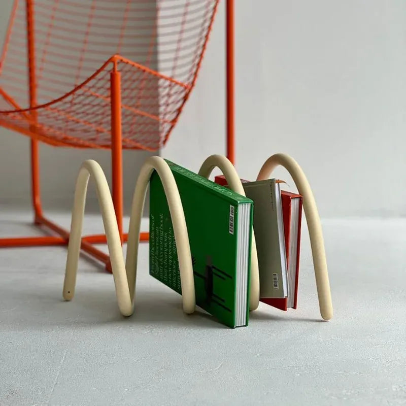 Porte Livre Spirale Moderne