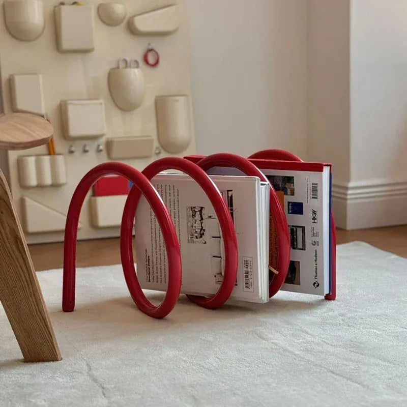 Porte Livre Spirale Moderne