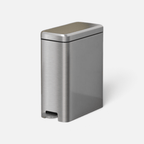 Poubelle Acier Pédale Design Slim