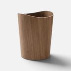 Poubelle Bois Naturel Design Minimaliste