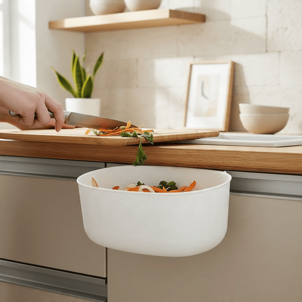 Poubelle Cuisine Épluchures Suspendue