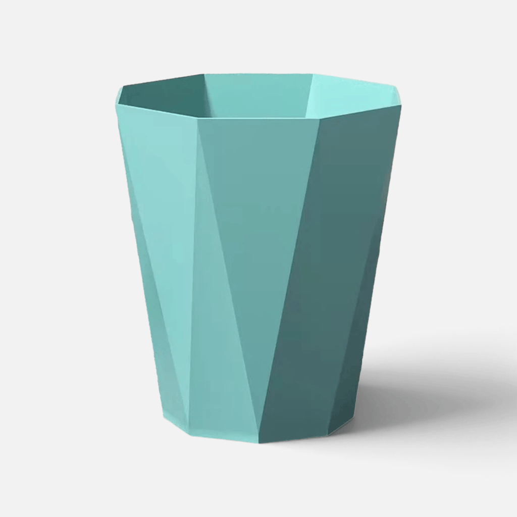 Poubelle Design Origami Colorée