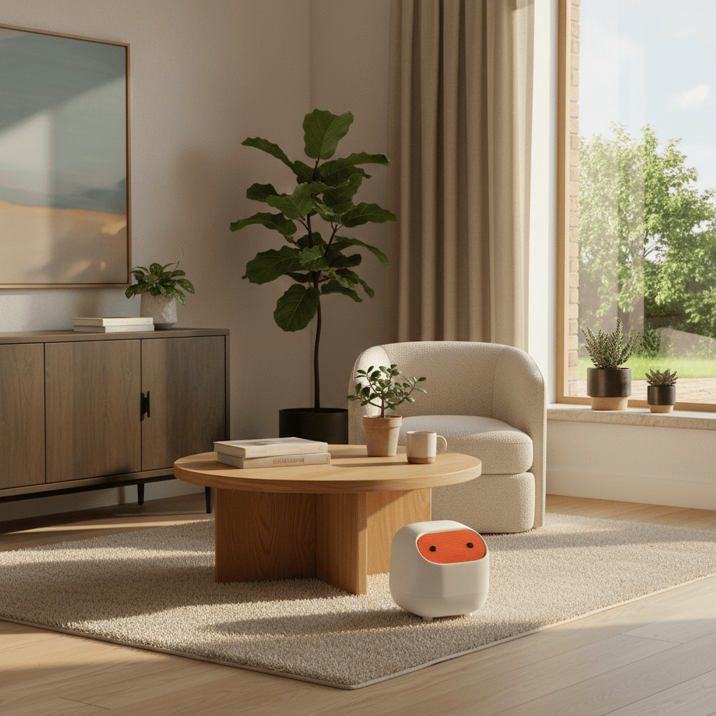 Poubelle Design Petit Robot