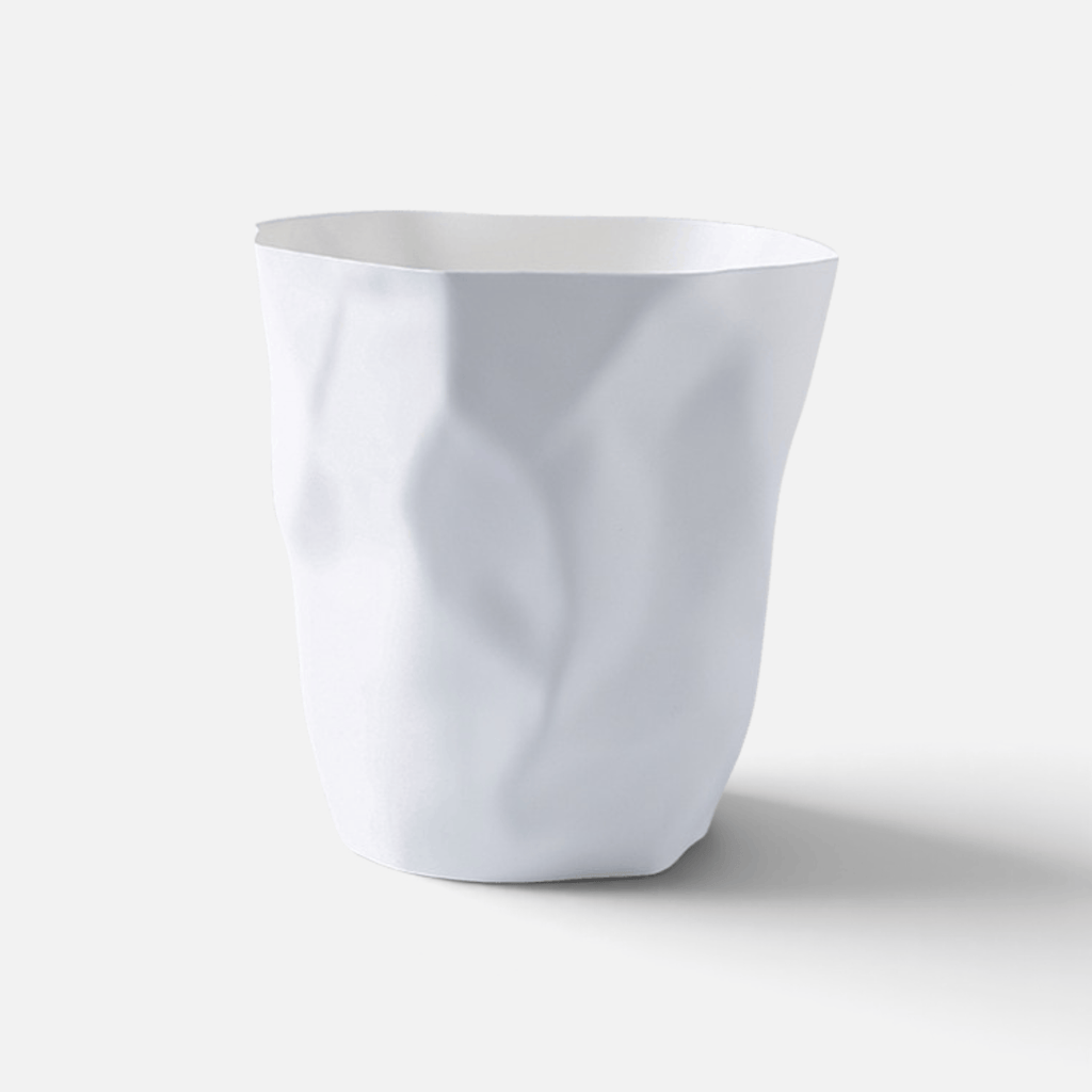Poubelle Design Sculptural Relief