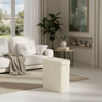 Poubelle Rectangulaire Anti-Odeur Couvercle Clapet