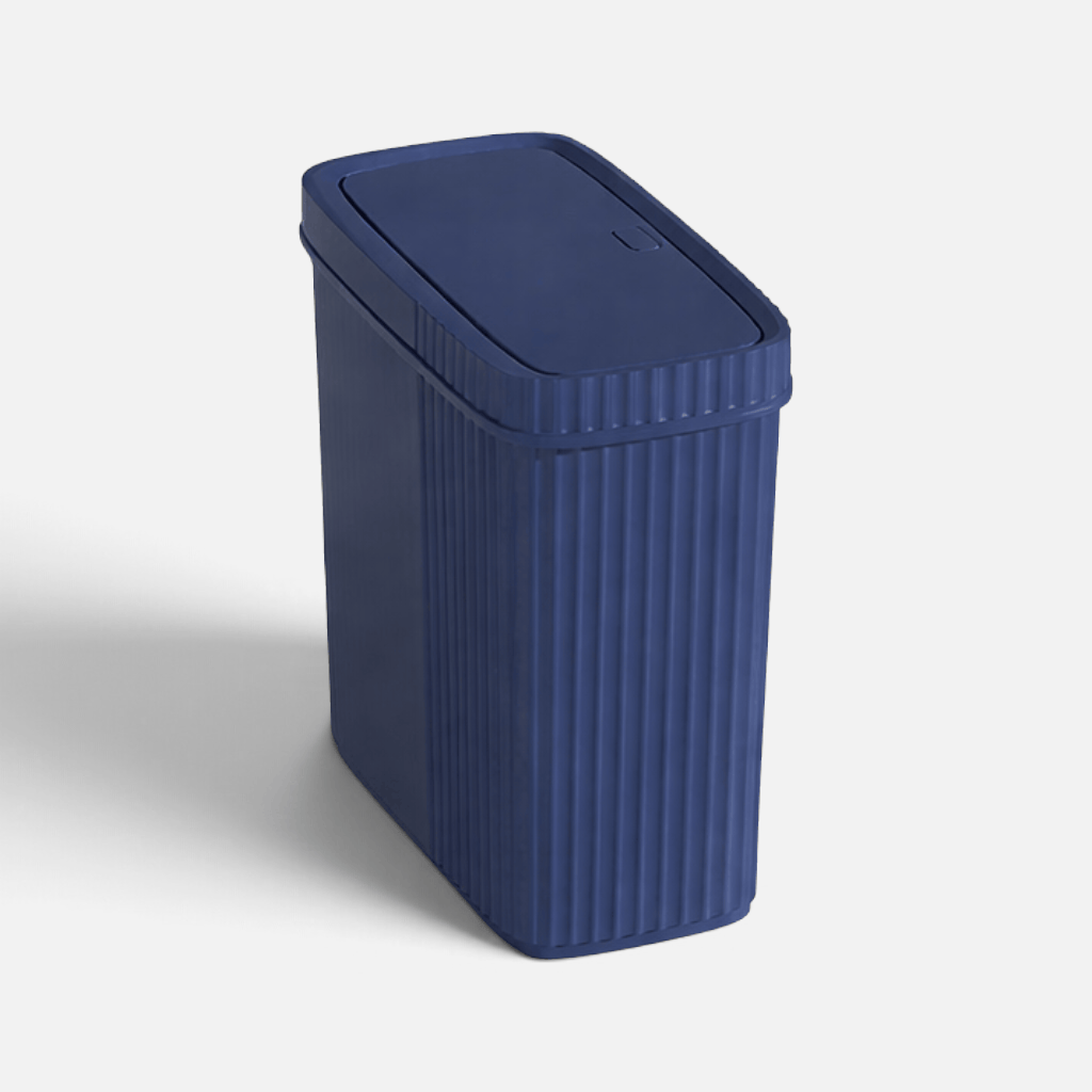 Poubelle Rectangulaire Anti-Odeur Couvercle Clapet