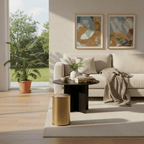 Poubelle Style Minimaliste Couvercle Rotatif
