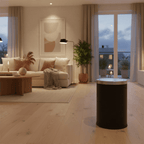 Poubelle Style Minimaliste Couvercle Rotatif