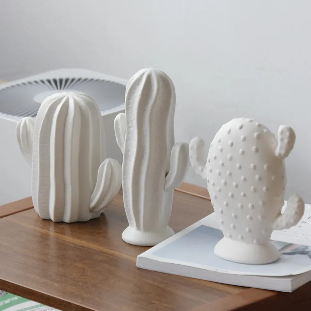 Serre Livre Cactus Blanc