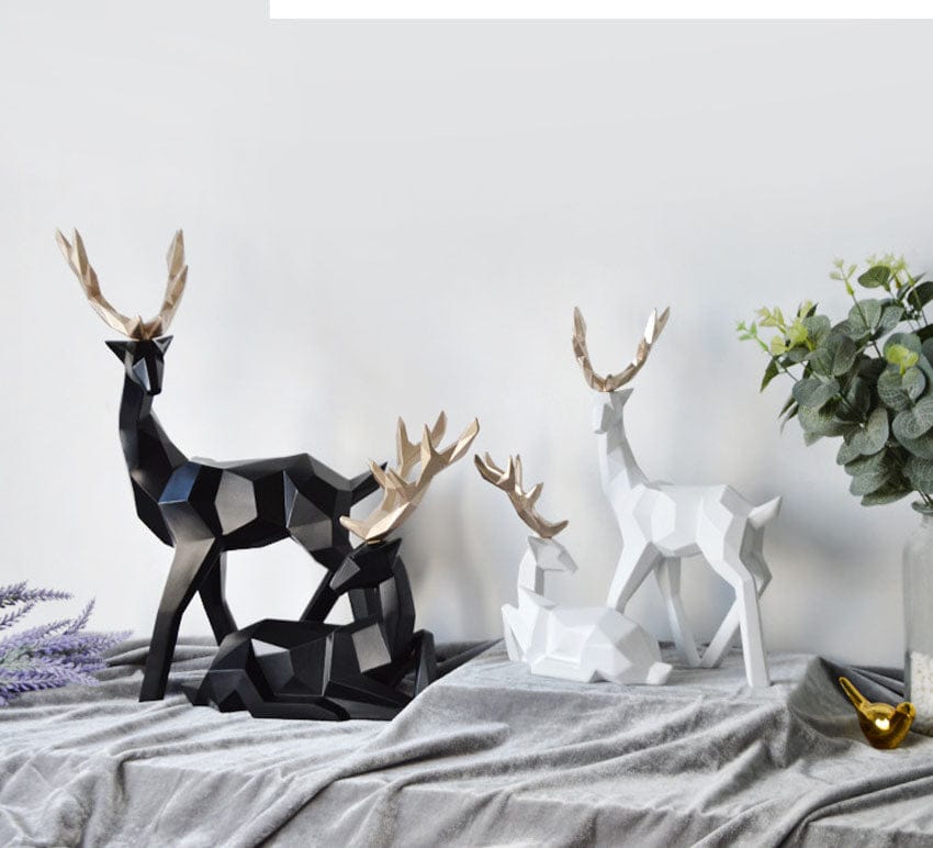 Serre Livre Cerf Décoratif