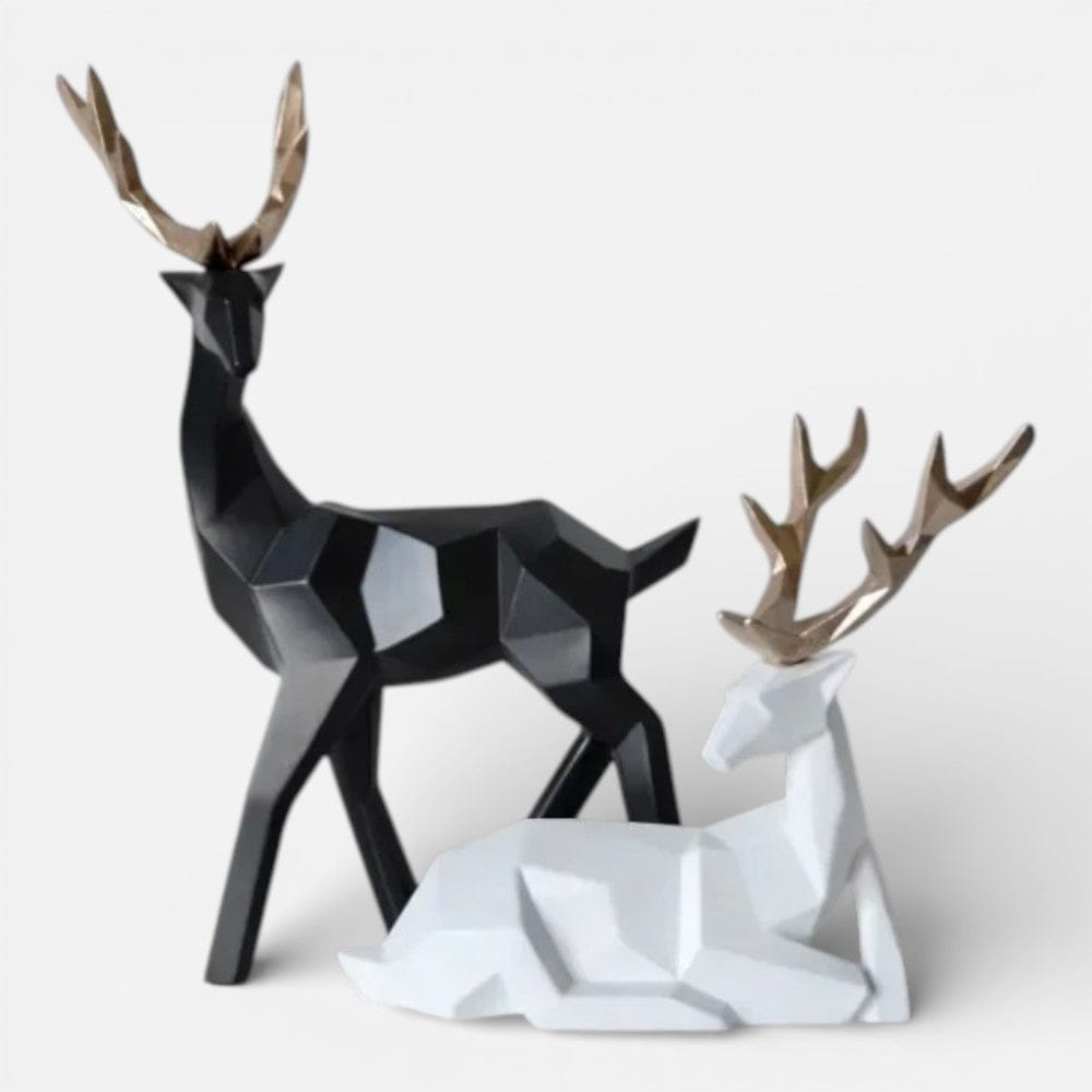 Serre Livre Cerf Décoratif