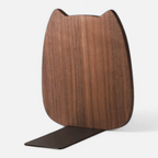 Serre Livre Chat Bois