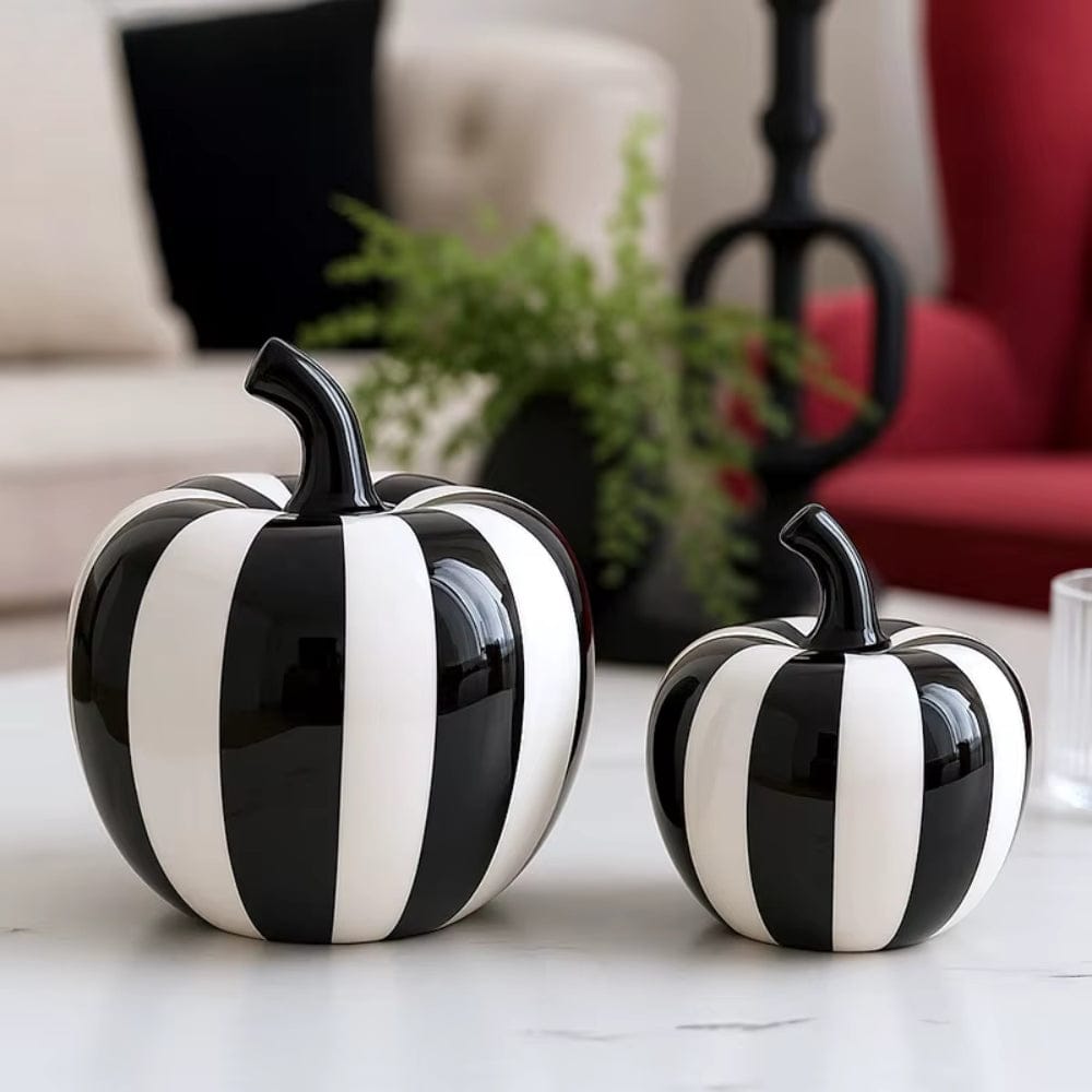 Serre Livre Citrouille Noir et Blanc