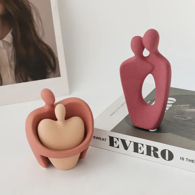 Serre Livre Couple Abstrait Design