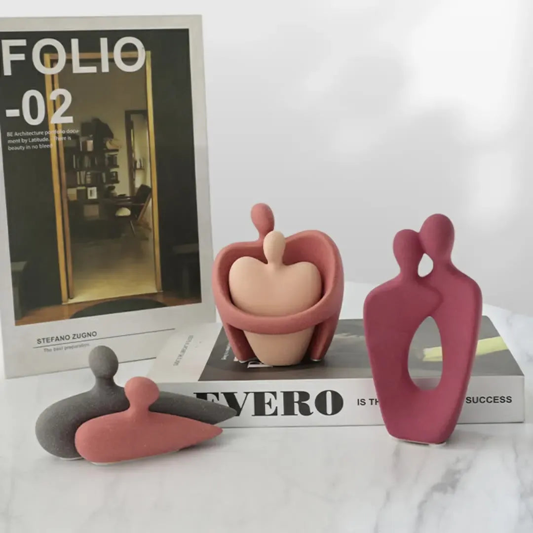 Serre Livre Couple Abstrait Design