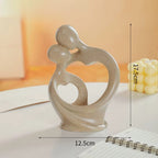 Serre Livre Couple Cœur Design Abstrait