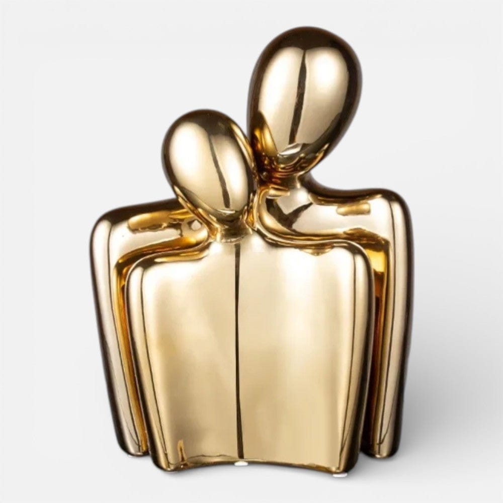 Serre Livre Couple Enlacé Design Abstrait
